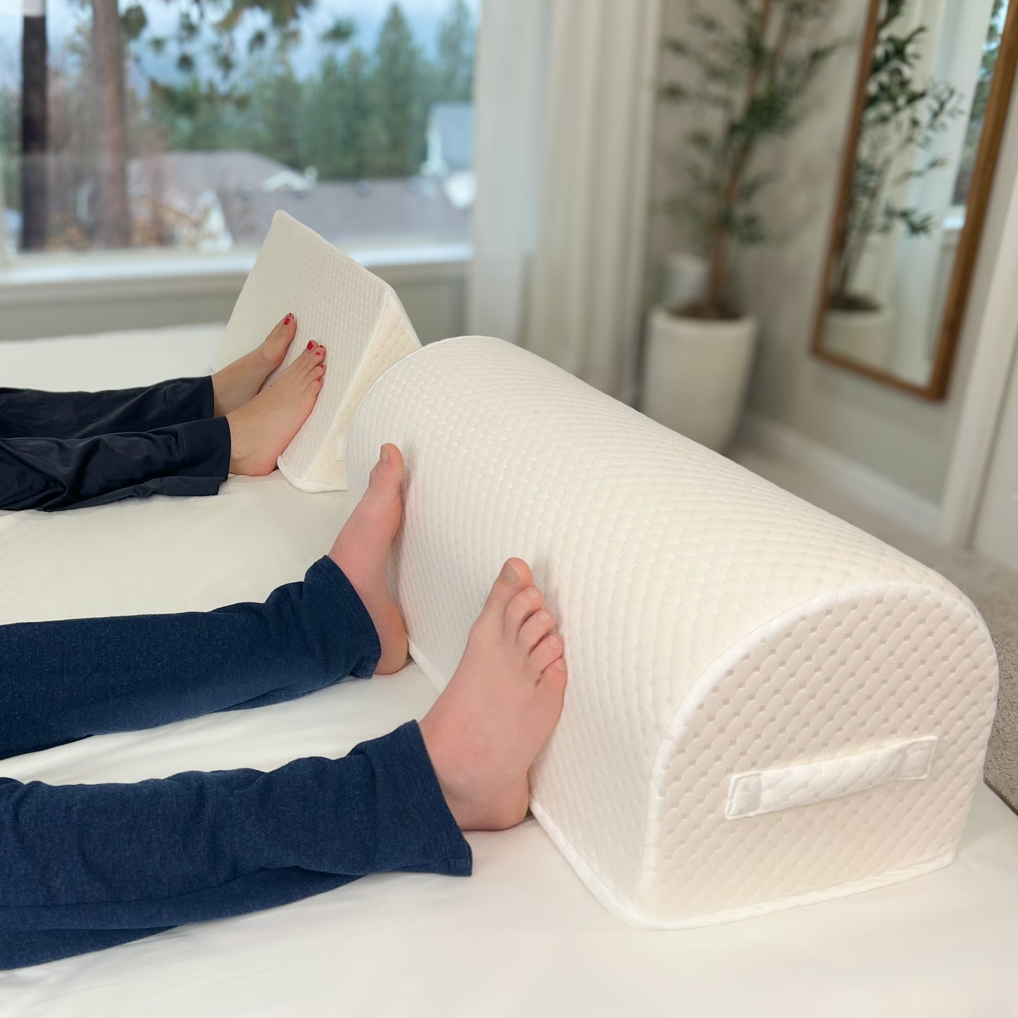 Half Moon Foot Pillow