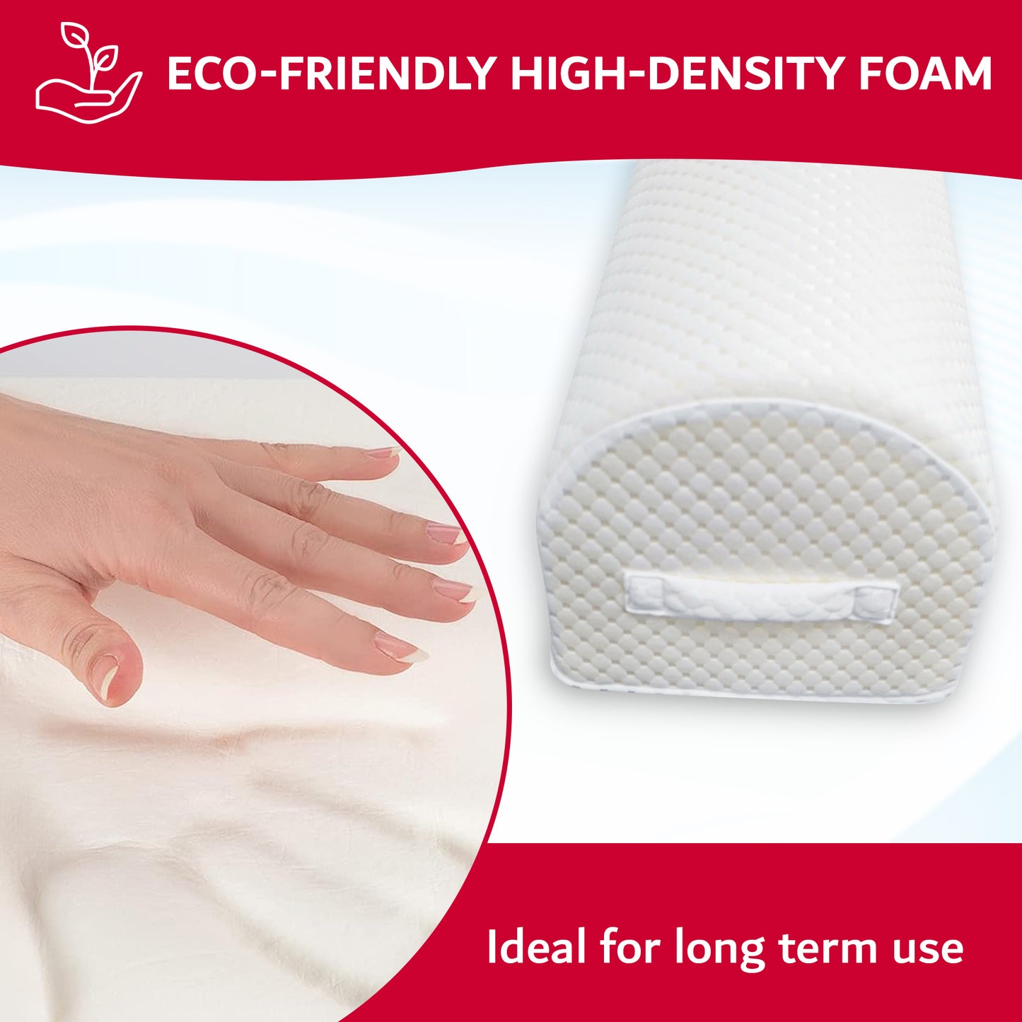 Half Moon Foot Pillow